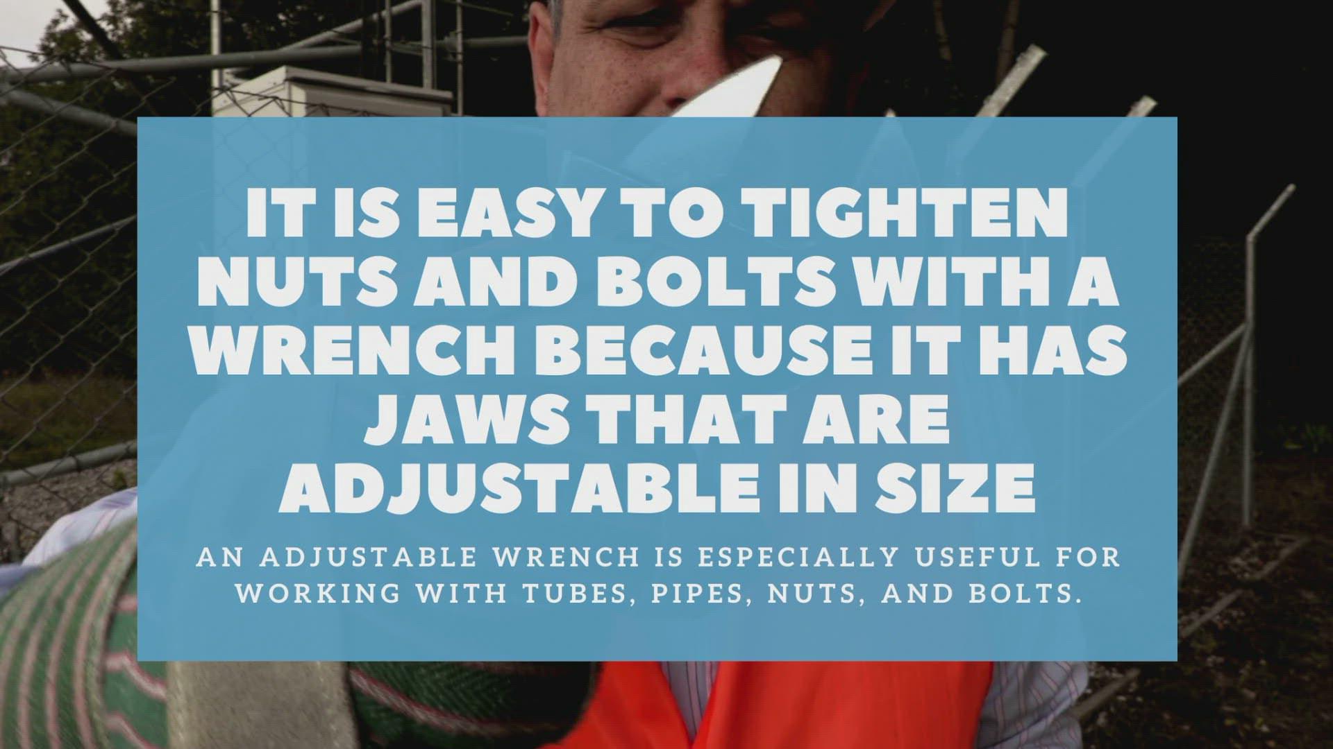 'Video thumbnail for Types of wrenches & how to use them'