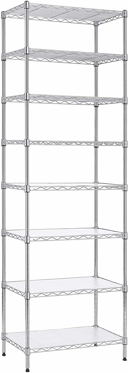 Yuniti ea Finnhomy 8-Tier Wire Shelving