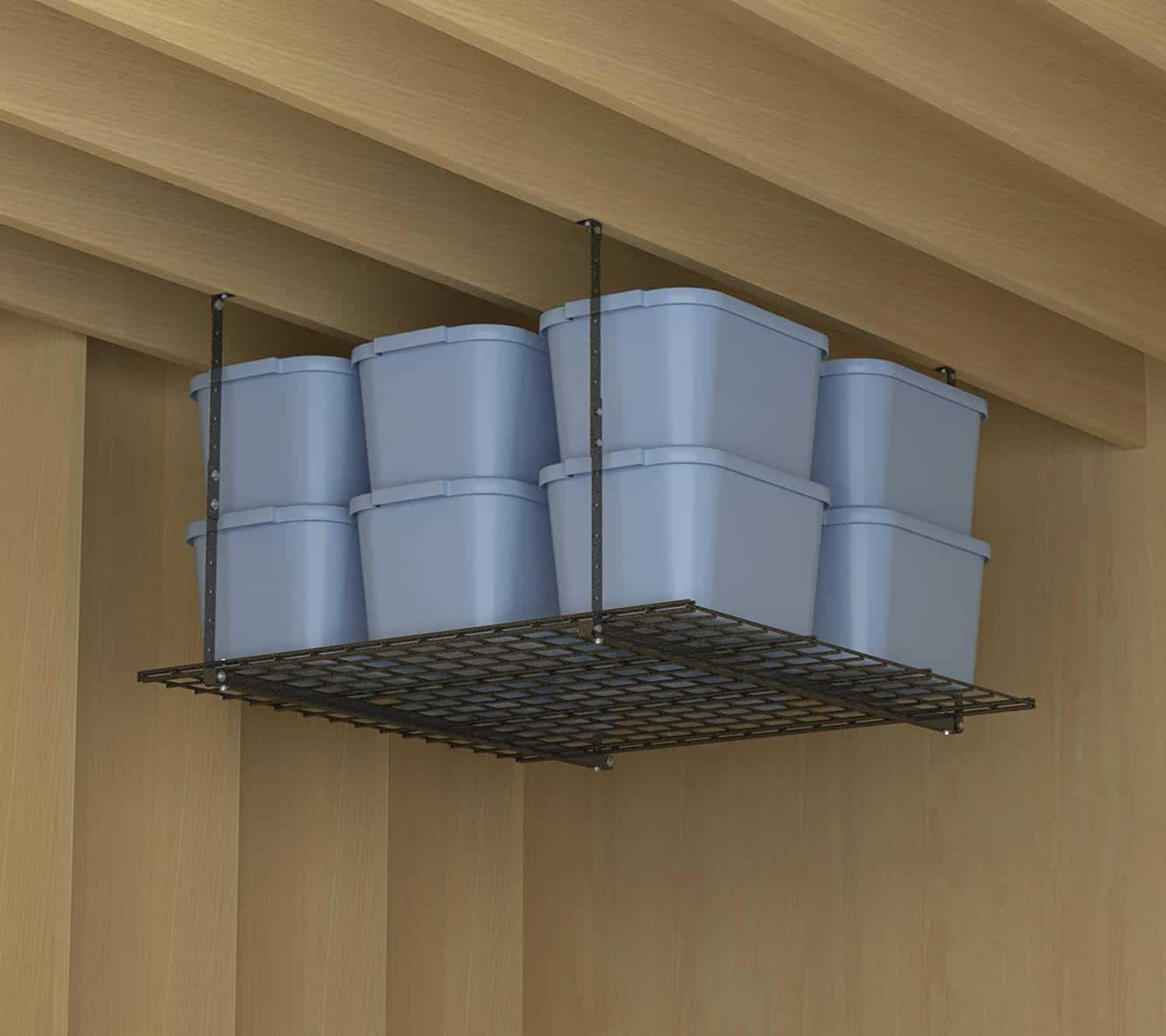 Garage ceiling racks