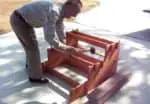 How-to-build-free-standing-wooden-steps