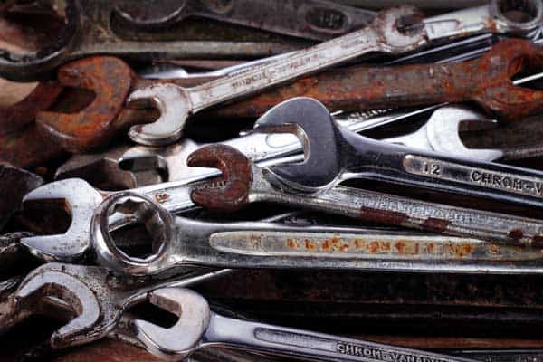 How to remove rust from tools