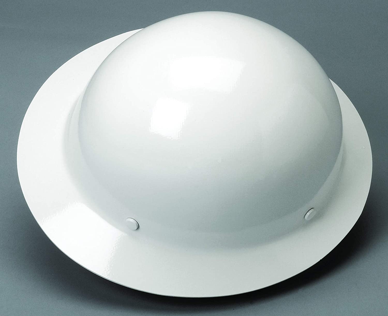 White hardhat MSA fuvu la kichwa