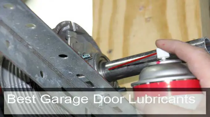 beste smeermiddelen voor garagedeuren