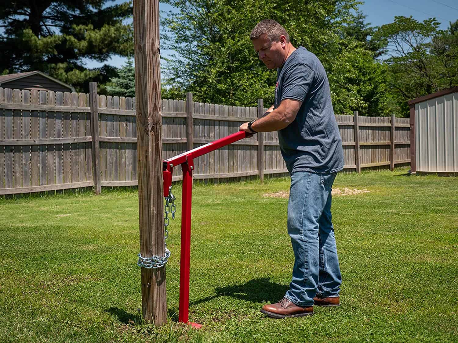 Meilleur cric de ferme pour soulever les poteaux de clôture : Hi-Lift PP-300 Post Popper