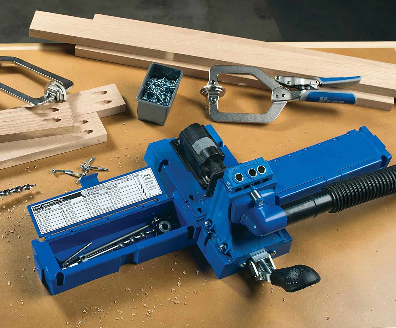 物超所值：Kreg K5 Pocket Hole Jig master system for Easy Clamping