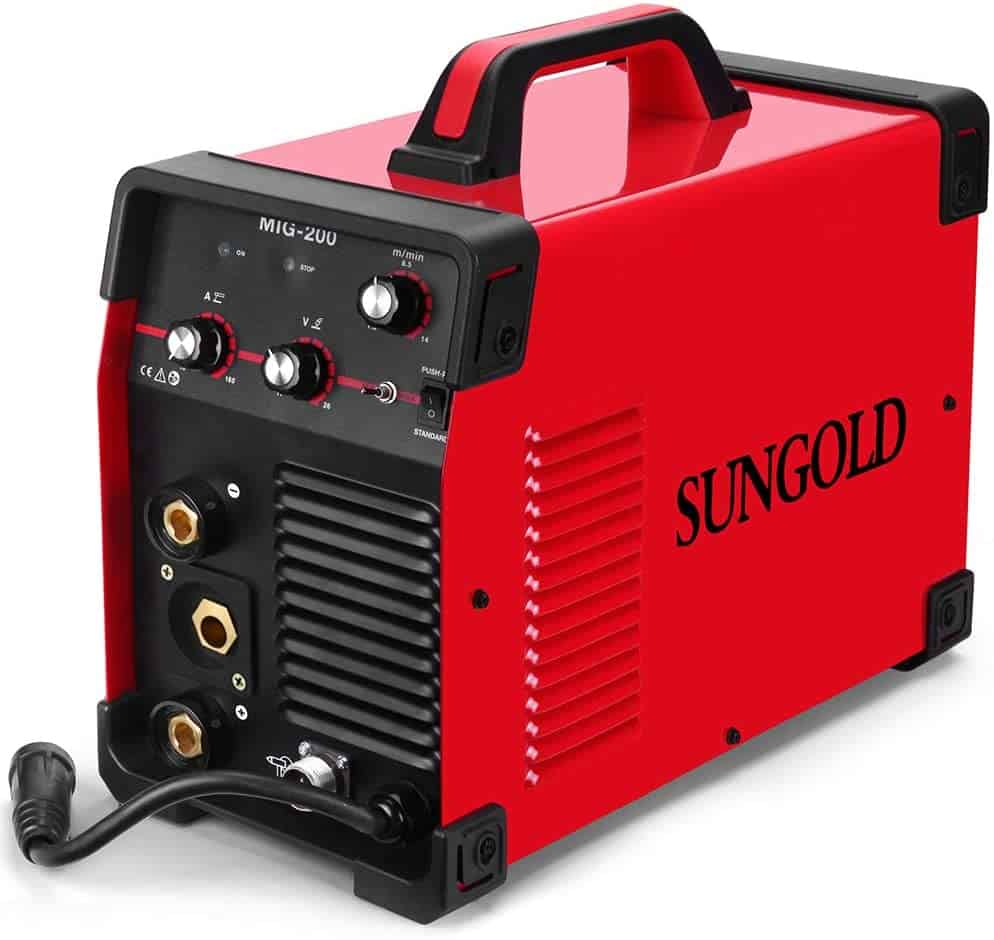 En iyi amatör egzoz borusu kaynakçısı: Sungoldpower 200AMP MIG