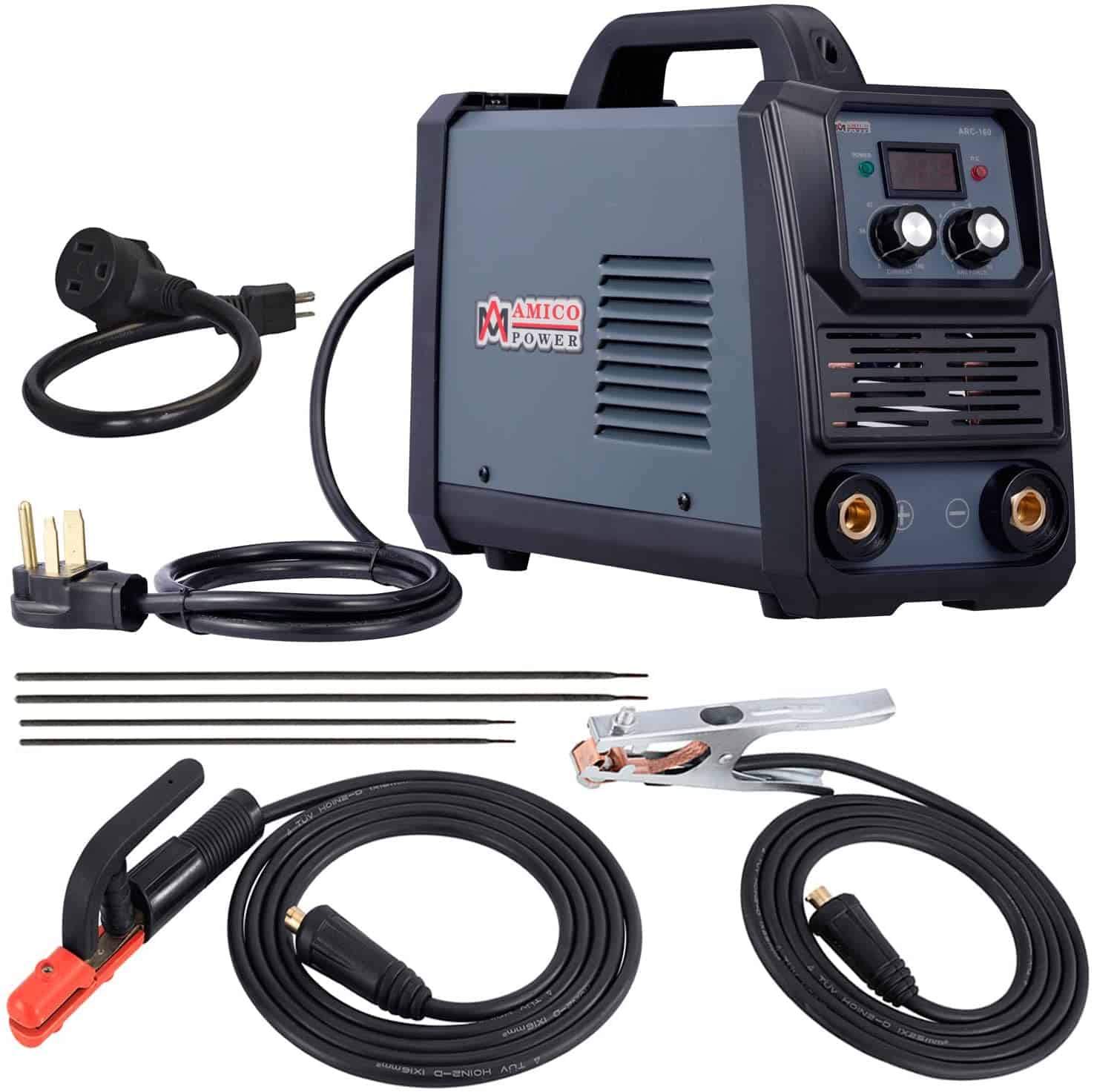 Best cheap exhaust pipe welder: Amico ARC60D Amp