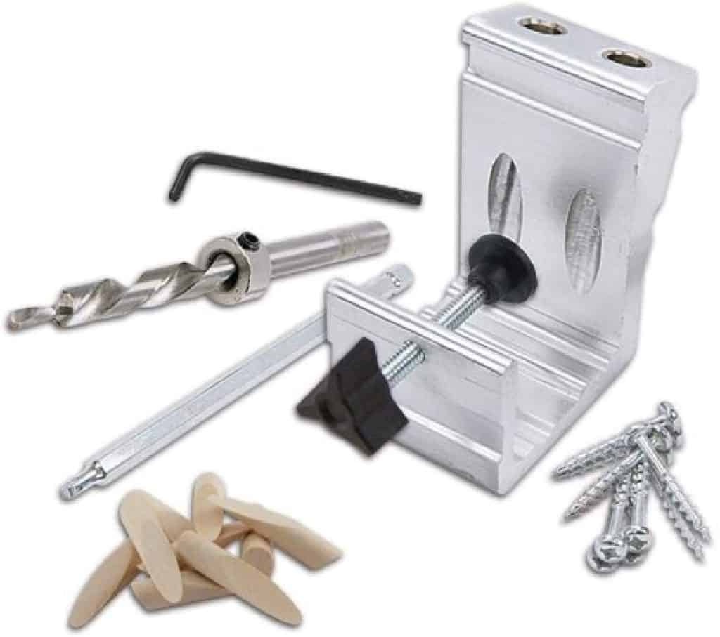 Fitaovana ankapobeny 850 Heavy Duty Pocket Hole Jig Kit