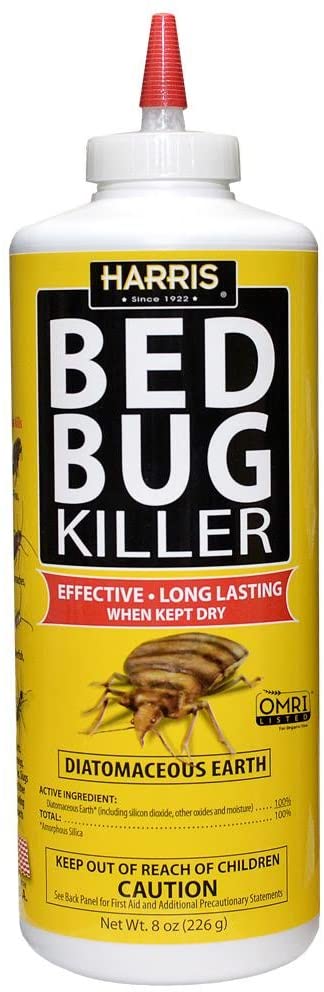 Trab tal-Bug tal-Bed: HARRIS Bed Bug Killer, Diatomaceous Earth