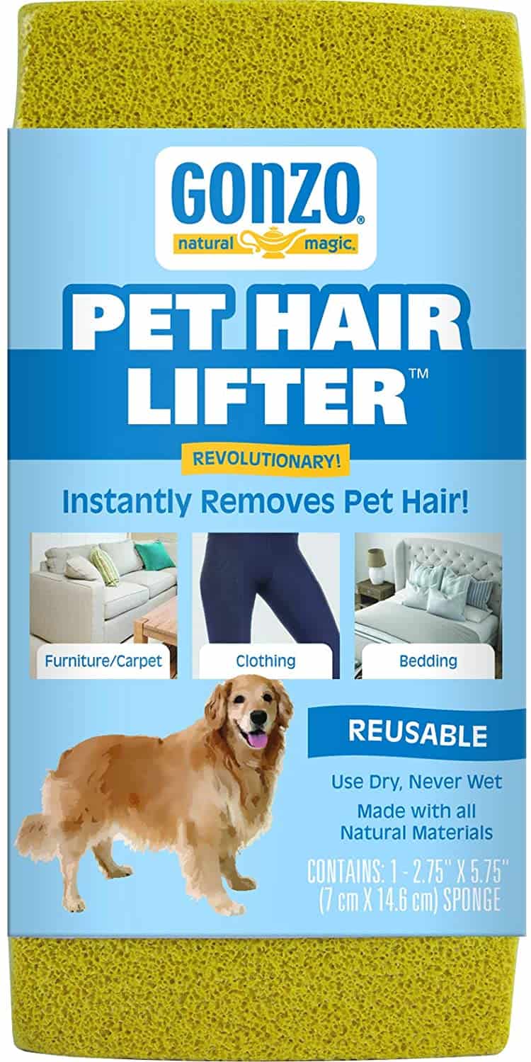 Beste ontharingsspons voor huisdieren: Gonzo Pet Hair Lifter