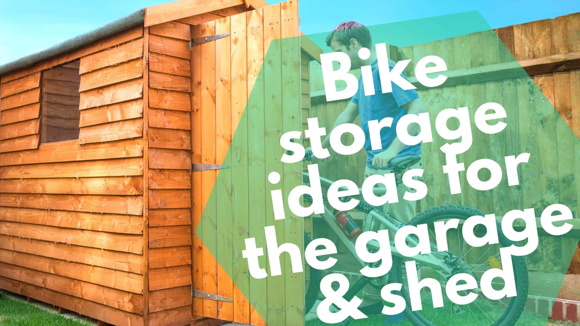 Bike storage ideas for the garage & shed