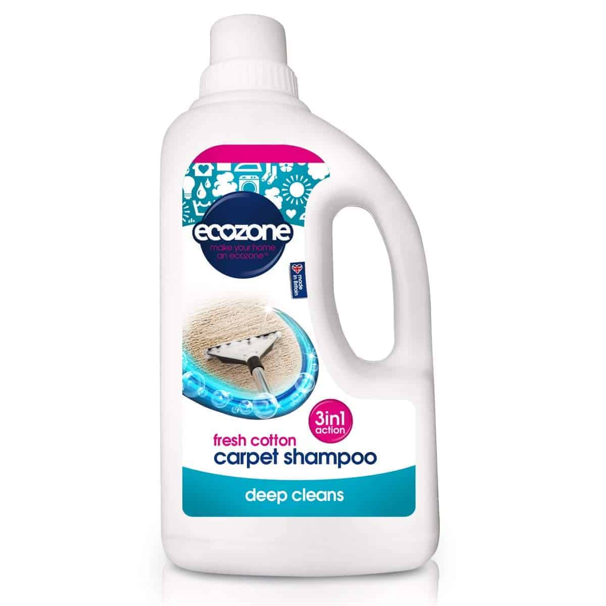 Rastvor šampona od ekozone-tepiha