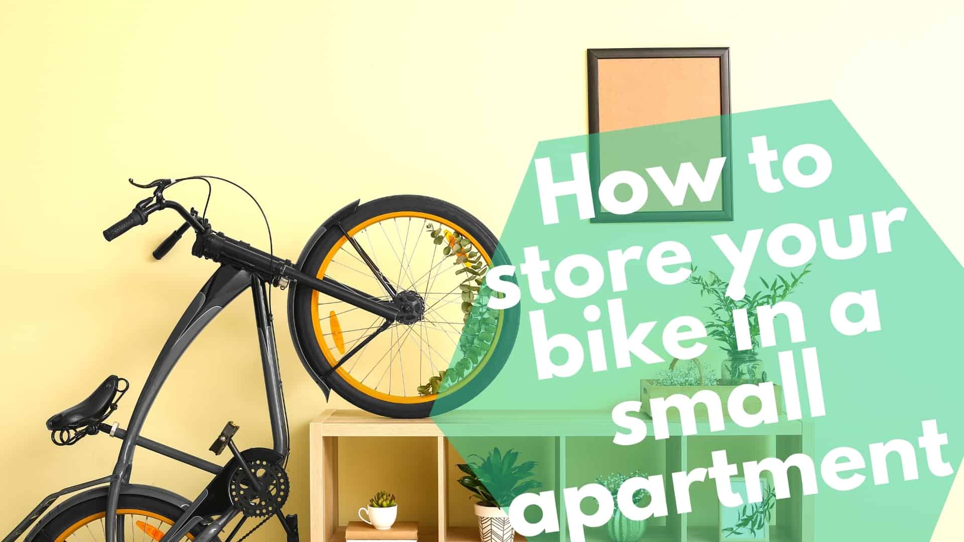 Non hai moito espazo? 17 mellores ideas para almacenar bicicletas para un apartamento pequeno