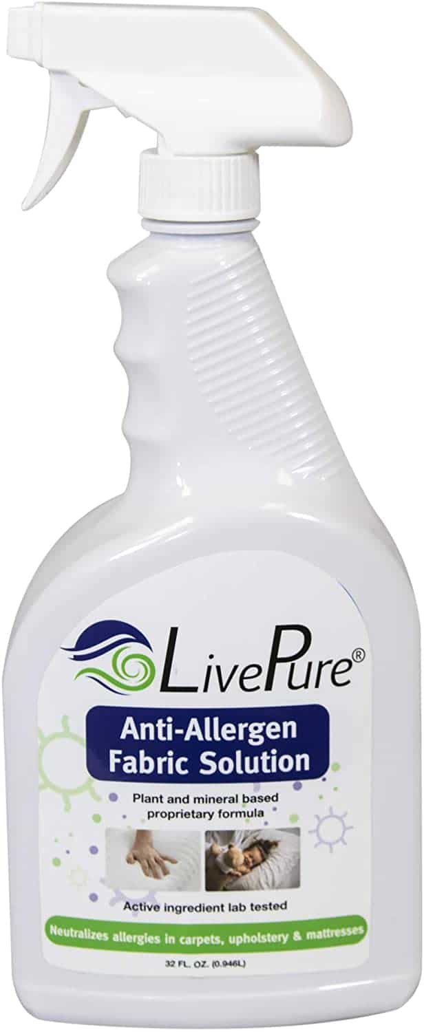 LivePure LP-SPR-32 สเปรย์ผ้าป้องกันสารก่อภูมิแพ้