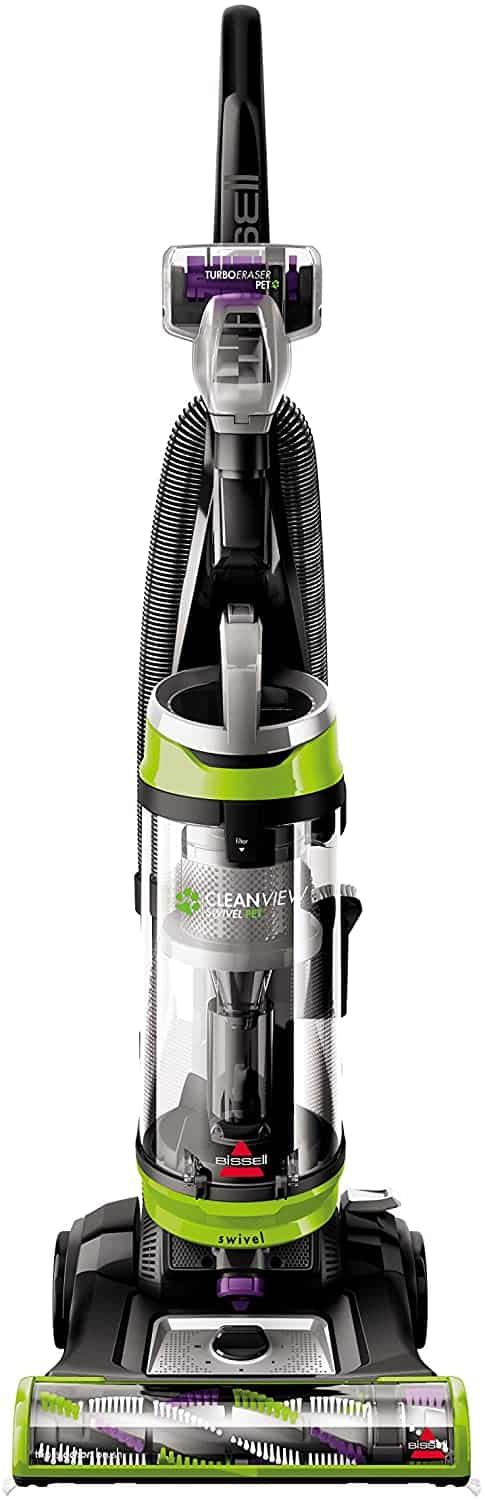 בסך הכל הטוב ביותר לשיער לחיות מחמד: BISSELL Cleanview Swivel 2252