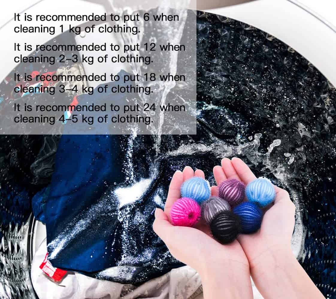Pet Hair Washing Machine Balls: Baycheers dryer balls