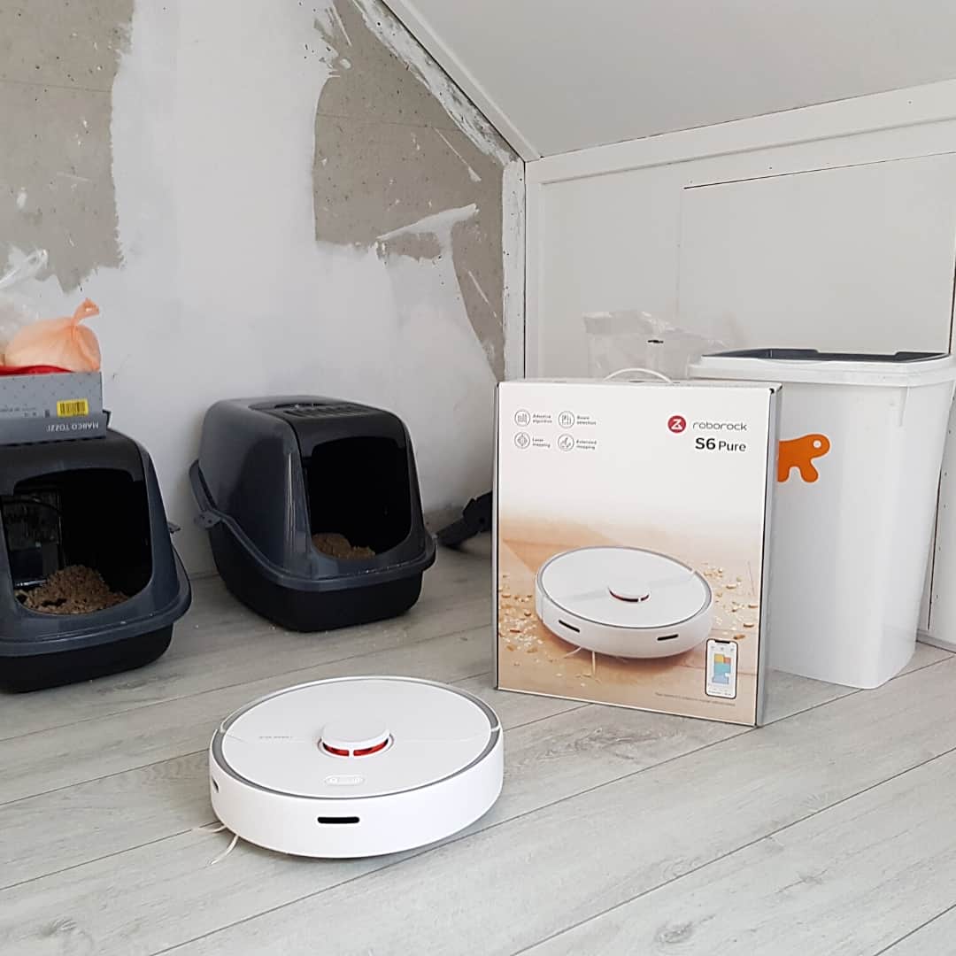 Roborock S6 with mop for cat hair