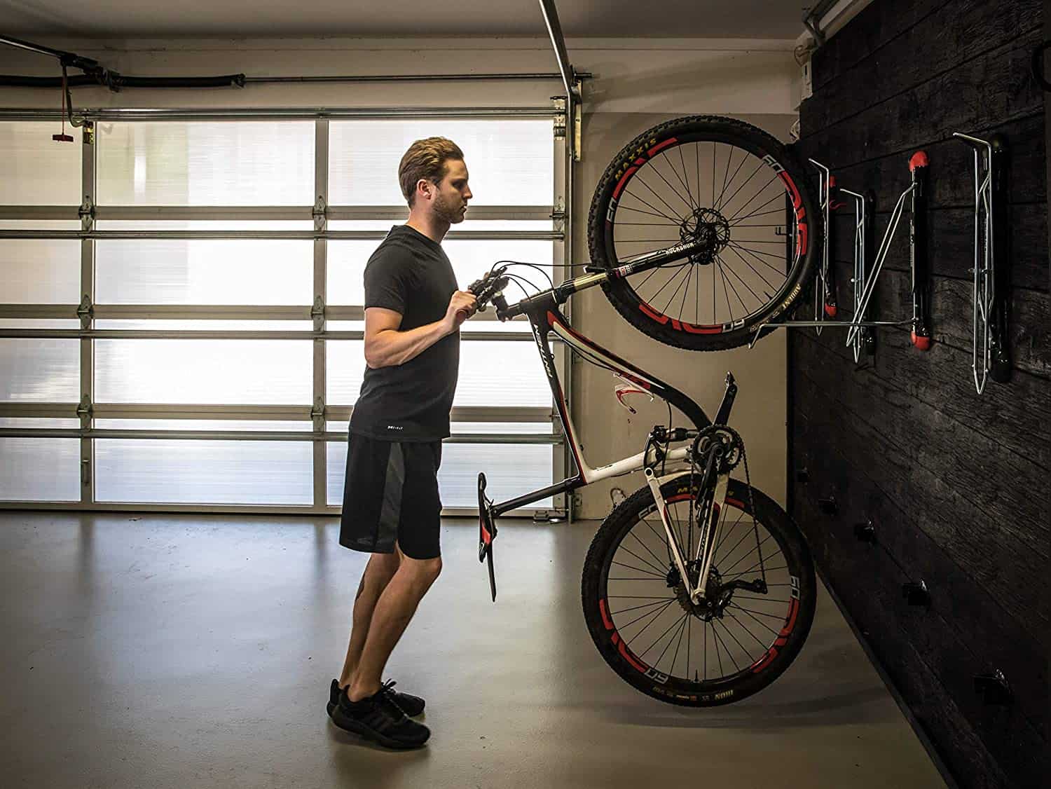 Steadyrack vertical bike storage