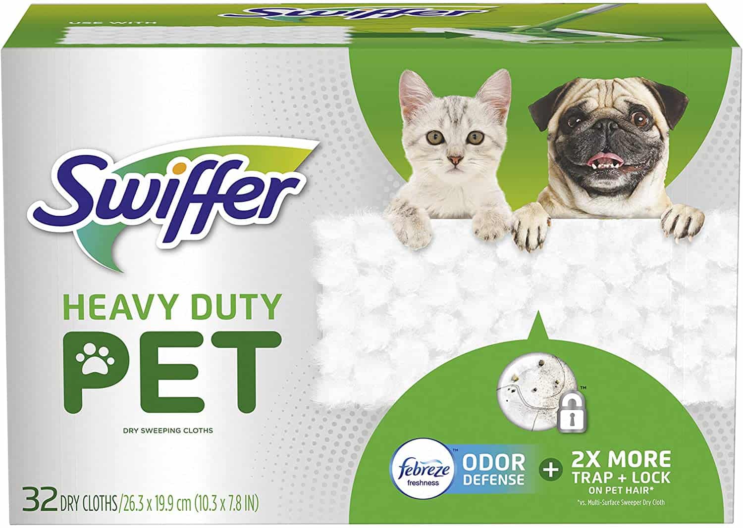 מטאטא סוויפר לחיות מחמד: Swiffer Heavy Duty