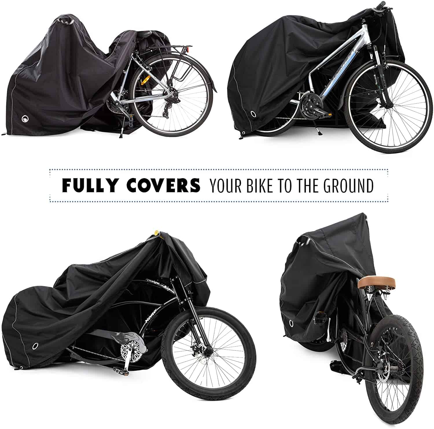 Best Bike Cover: Team Obsidian Bike Heavy Duty Ripstop