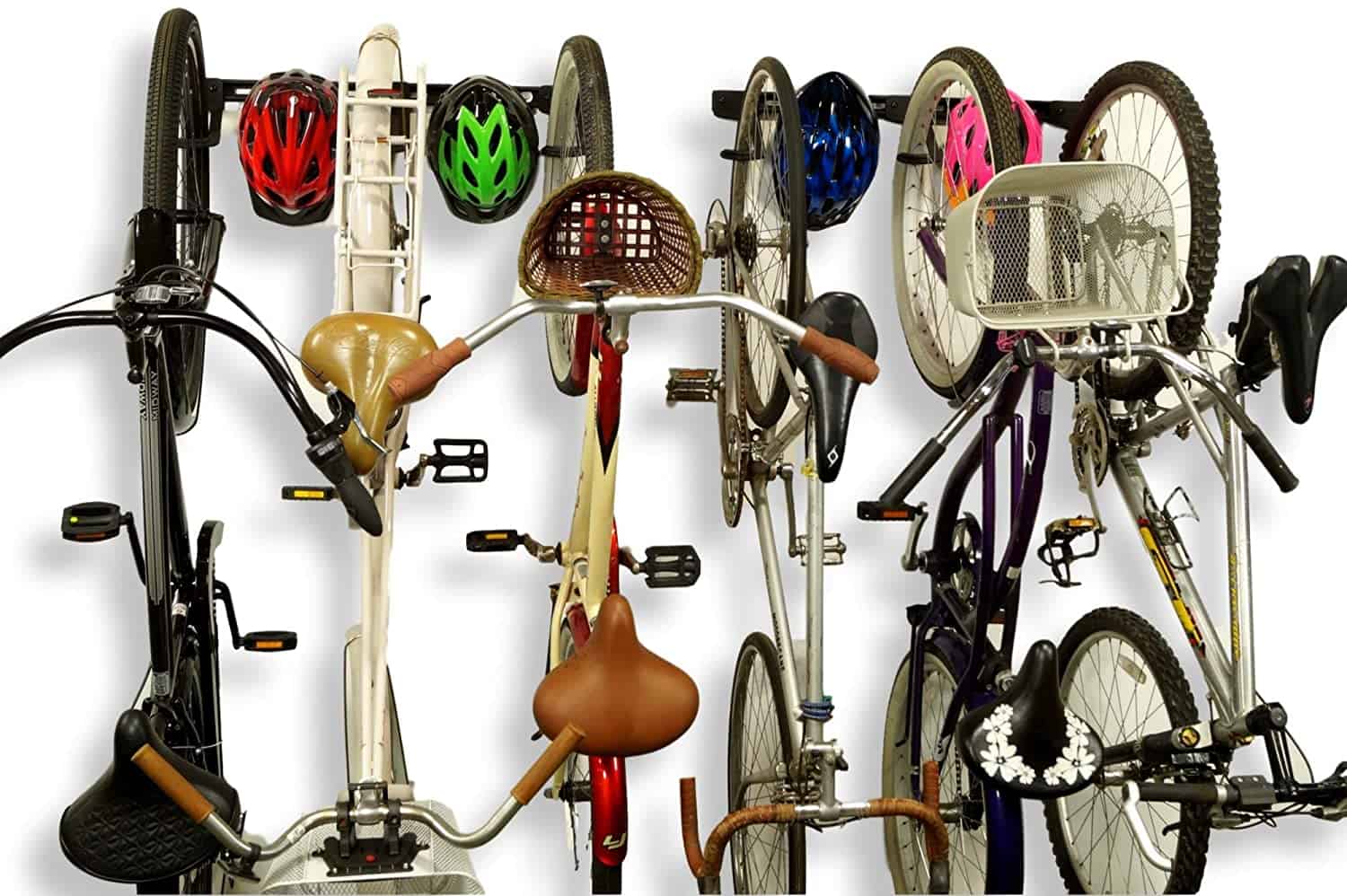 Beste muurbevestiging voor meerdere fietsen: Koova fietsenrek voor wandmontage