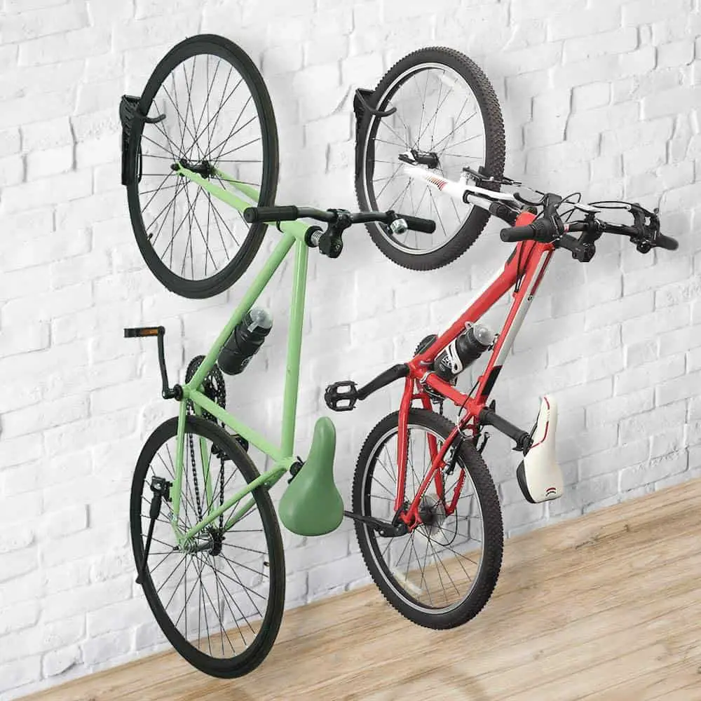 Wall Mount tsara indrindra ho an'ny bisikileta iray: Wallmaster Bike Rack Garage Wall Mount