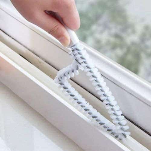 Beste hulpmiddel voor raam- en schuifdeurrails: reinigingsborstel voor raam- of deurrails
