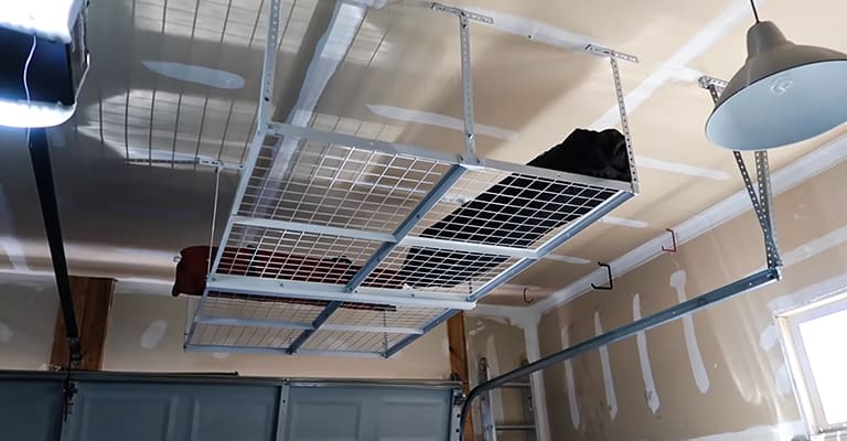 Adjustable-Ceiling-Storage-Racks