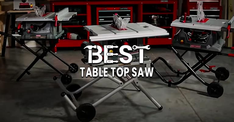 Best 5 table top saws handpicked and reviewed for you [Top picks for 2021]