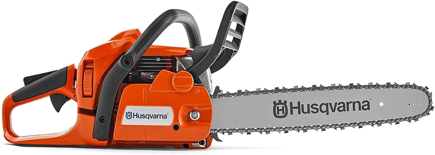 Best for 50cc chainsaw for raw-cutting: Husqvarna 20-inch 450 Rancher II