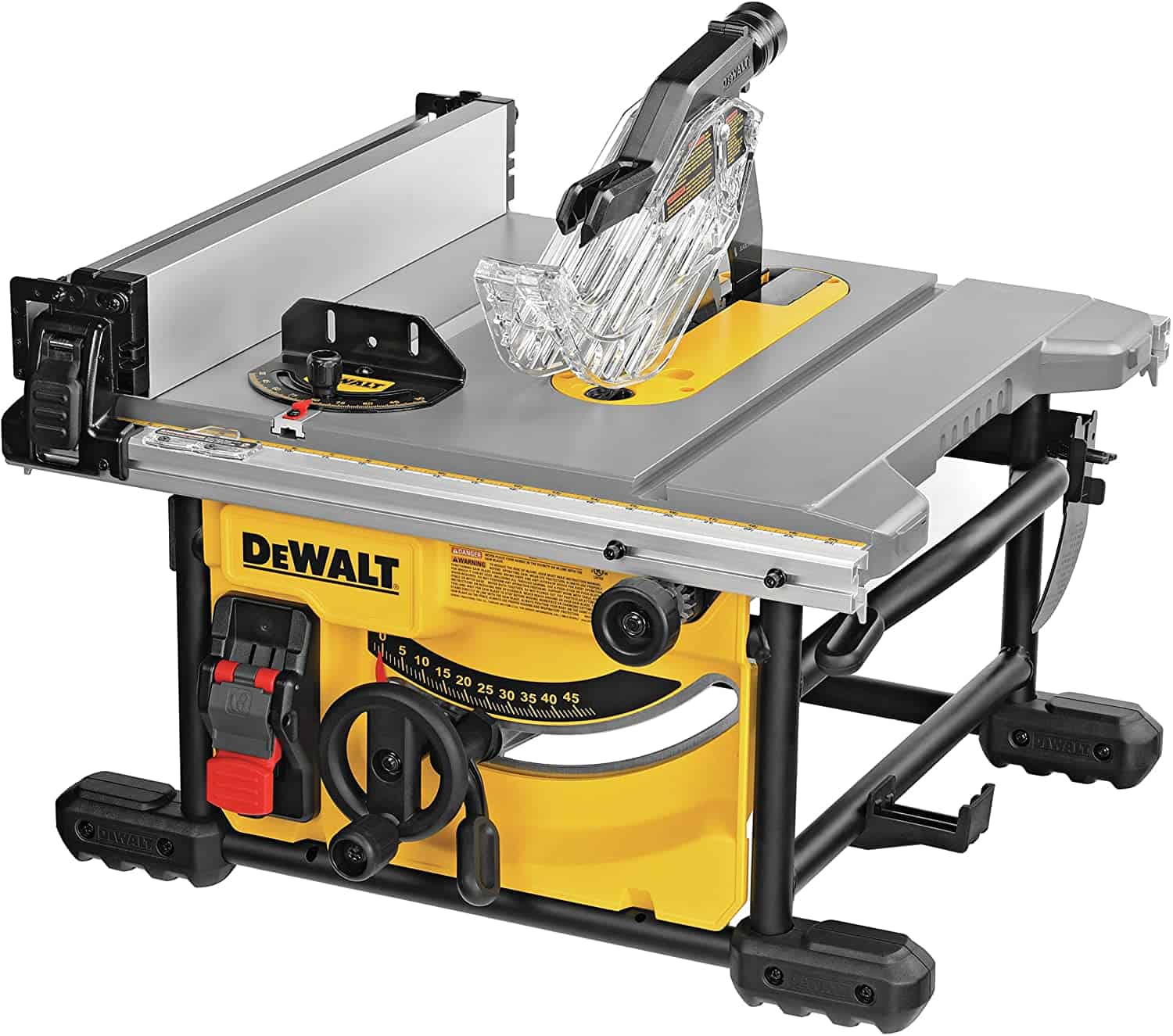 Bahagian atas meja terbaik secara keseluruhan - DEWALT Compact 8-1: 4-Inch Saw