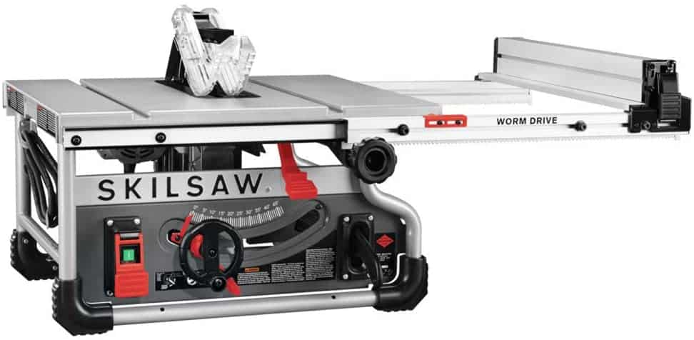 帶蜗杆驅動動力的最佳台式鋸 - SKILSAW SPT99T-01 8-1:4 英寸