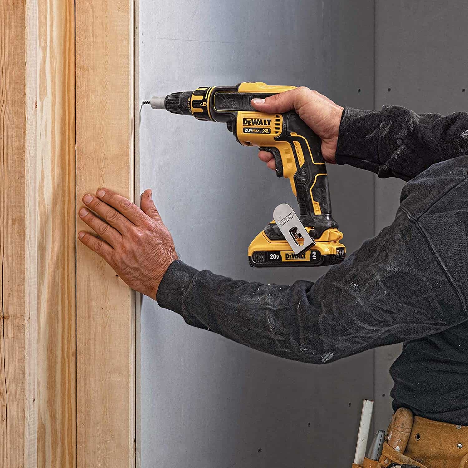 DEWALT 20V MAX XR Drywall ხრახნიანი იარაღი, მხოლოდ ინსტრუმენტი (DCF620B)