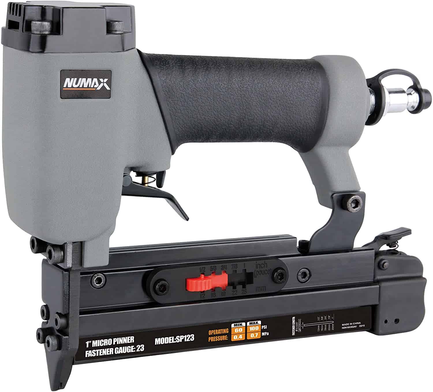 NuMax SP123 Pneumatski 23-gauge 1 mikro pin ekser