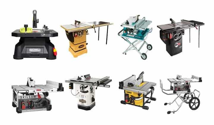 Types-of-Table-Saw