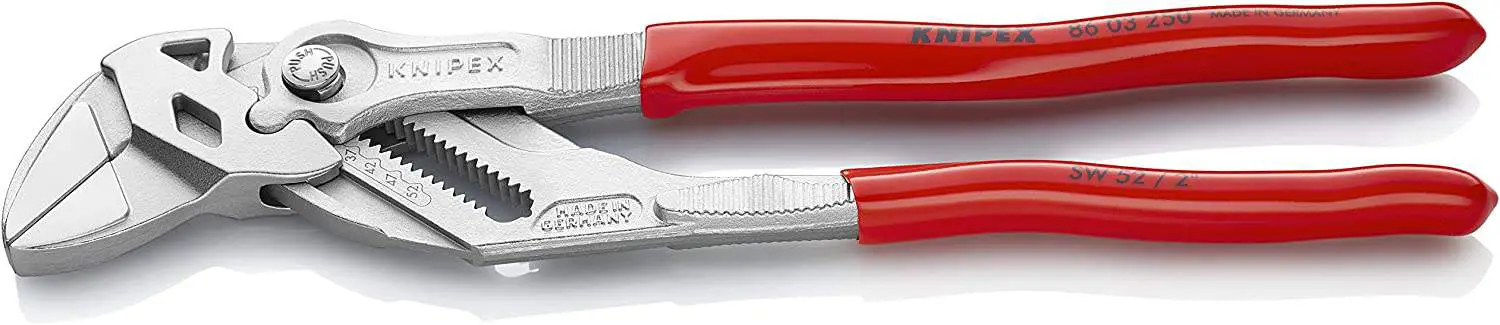 Best adjustable plumber wrench- Knipex 10″ Pliers Wrench