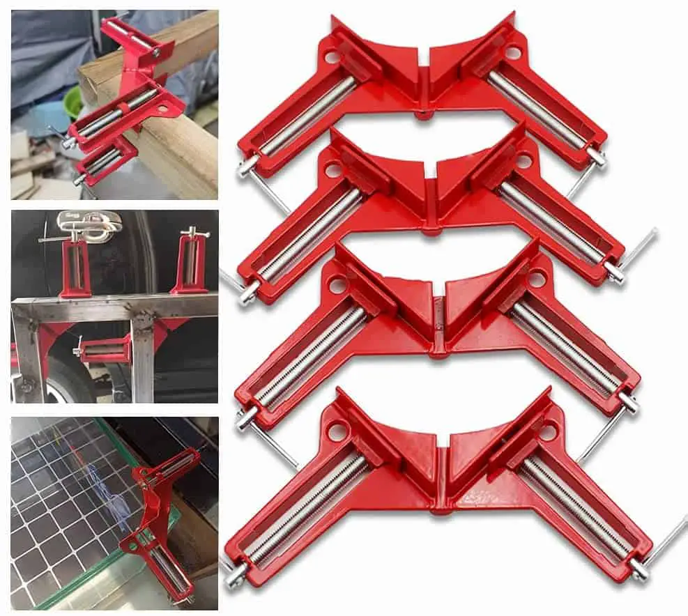 Best cheap budget corner clamp: Unvarysam 4 pcs