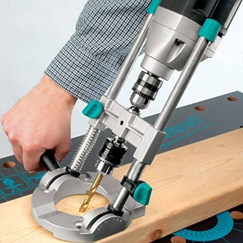 Best drill guide for angles: Wolfcraft 4525404 Multi-Angle Drill Guide Attachment