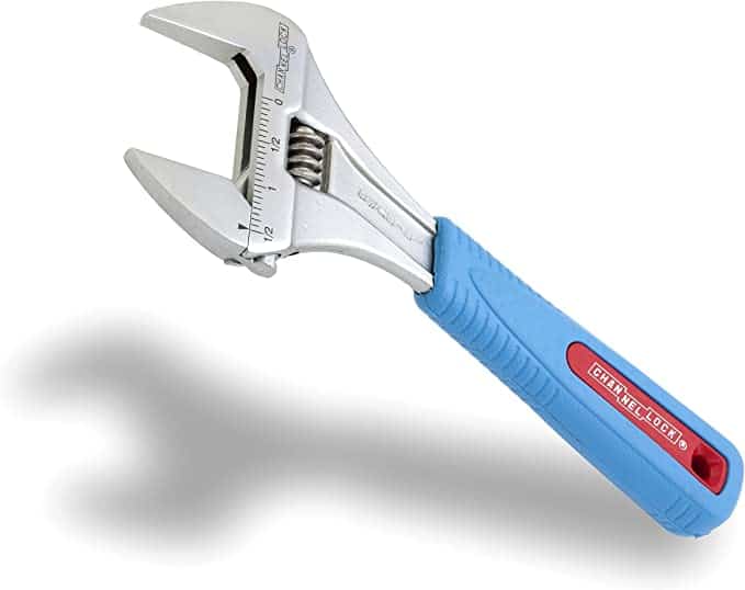 Labing maayo nga medium adjustable wrench- Channellock 8WCB 8-pulgada WideAzz