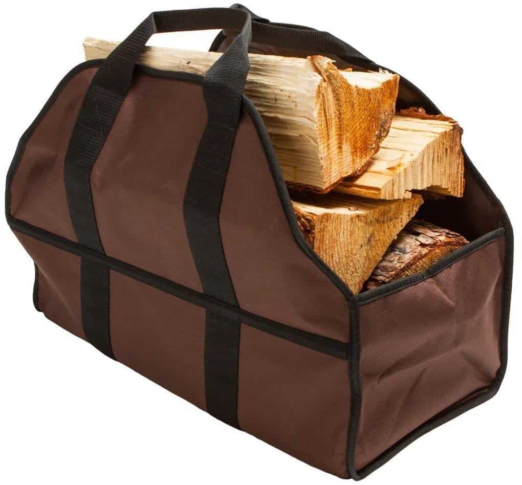 Sidaha ugu wanaagsan ee looxaanta badan leh- SC Lifestyle Premium Firewood Log Carrier