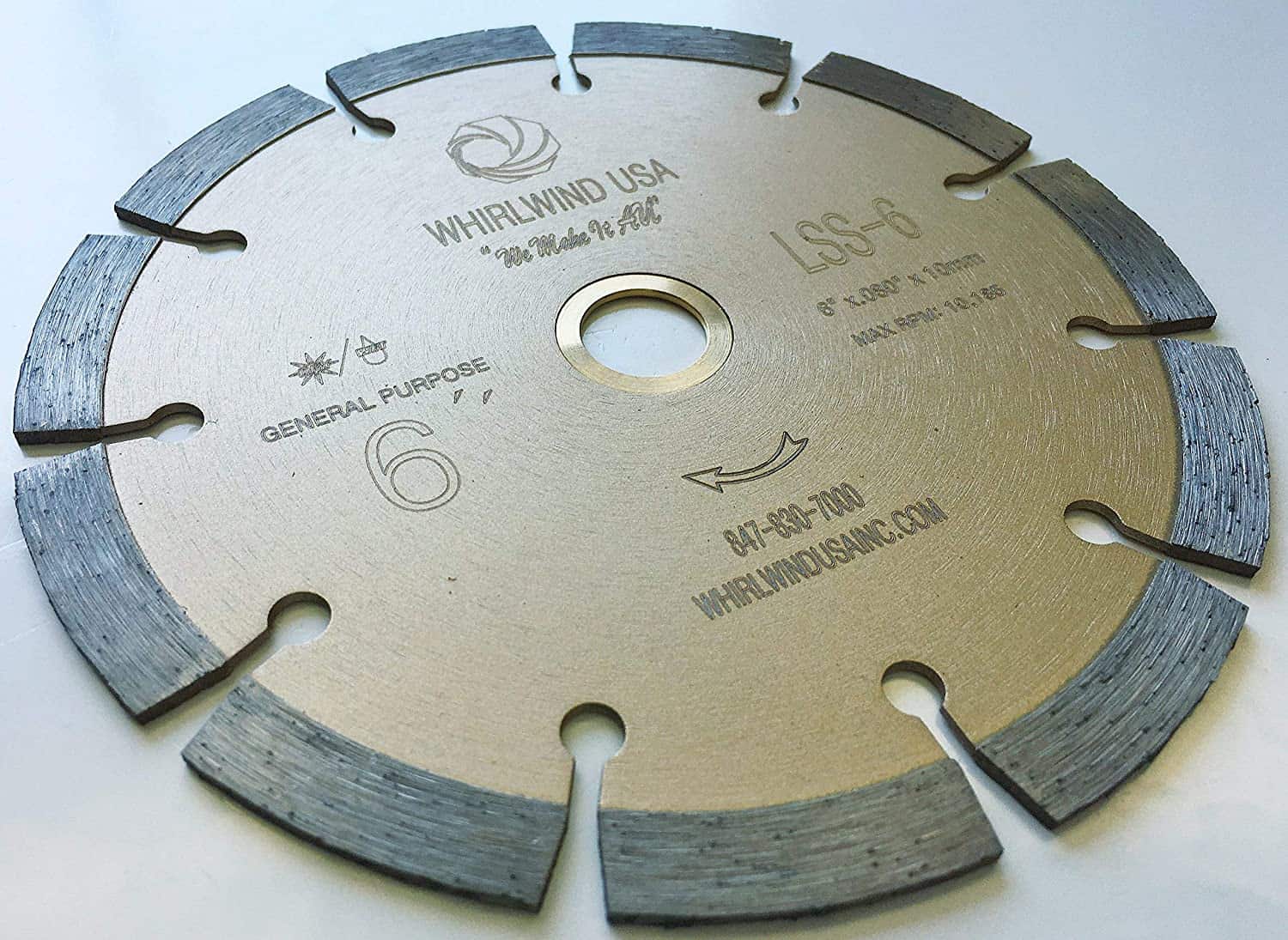 Best tile saw blade for stone: Whirlwind USA LSS