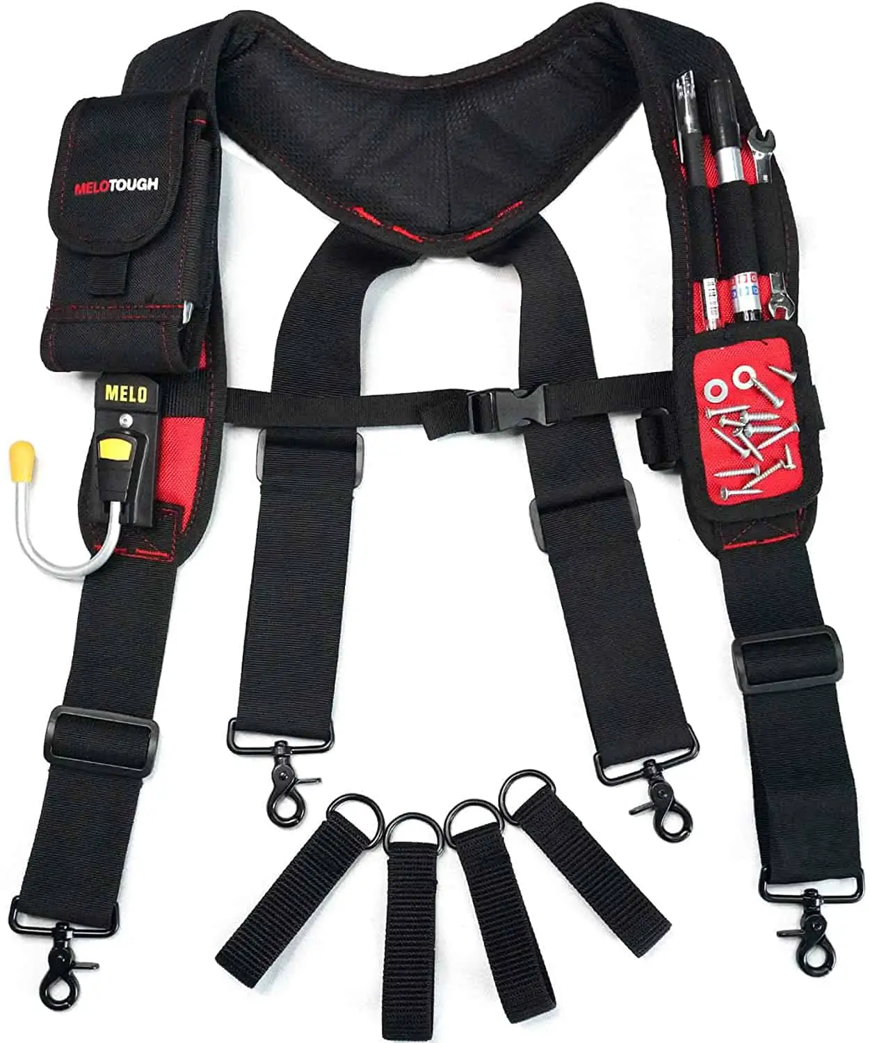 Best magnetic tool belt suspenders- MELOTOUGH Magnetic Suspenders Tool Belt Suspenders