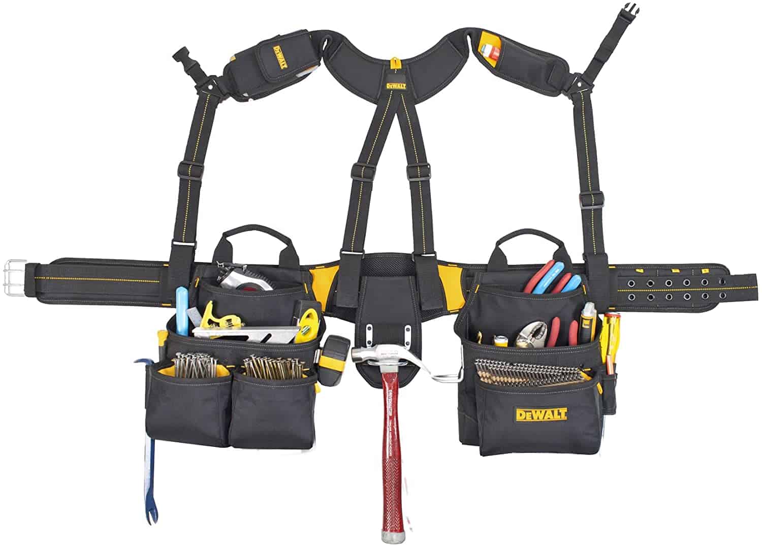 Atalwyr gorau a chombo gwregys offer- DEWALT DG5617 20-Pocket Pro Framer's Combo