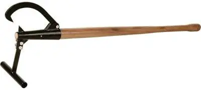 Beste houten handvat log jack- Ironton houten handvat Timberjack