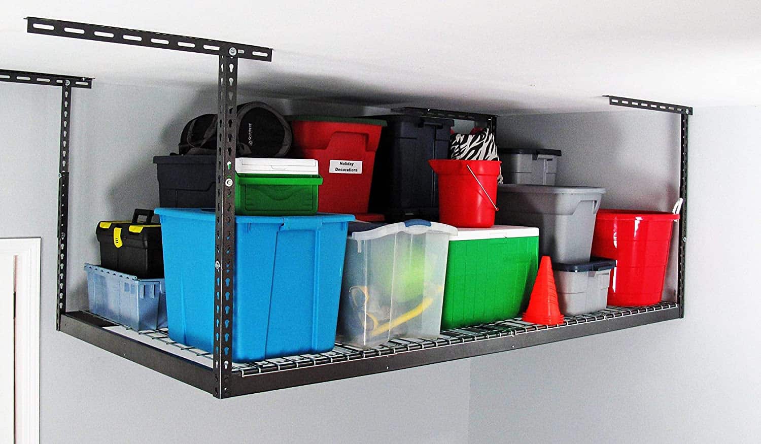 Best for heavy-duty garage storage requirements- MonsterRax 4×8 in garage