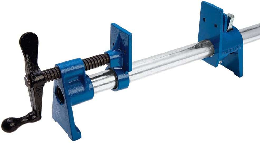 Best pipe clamp with a higher jaw: Rockler Sure-Foot Plus 3/4 inch