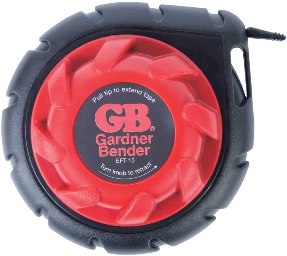 Best compact fish tape for home use- Gardner Bender EFT-15