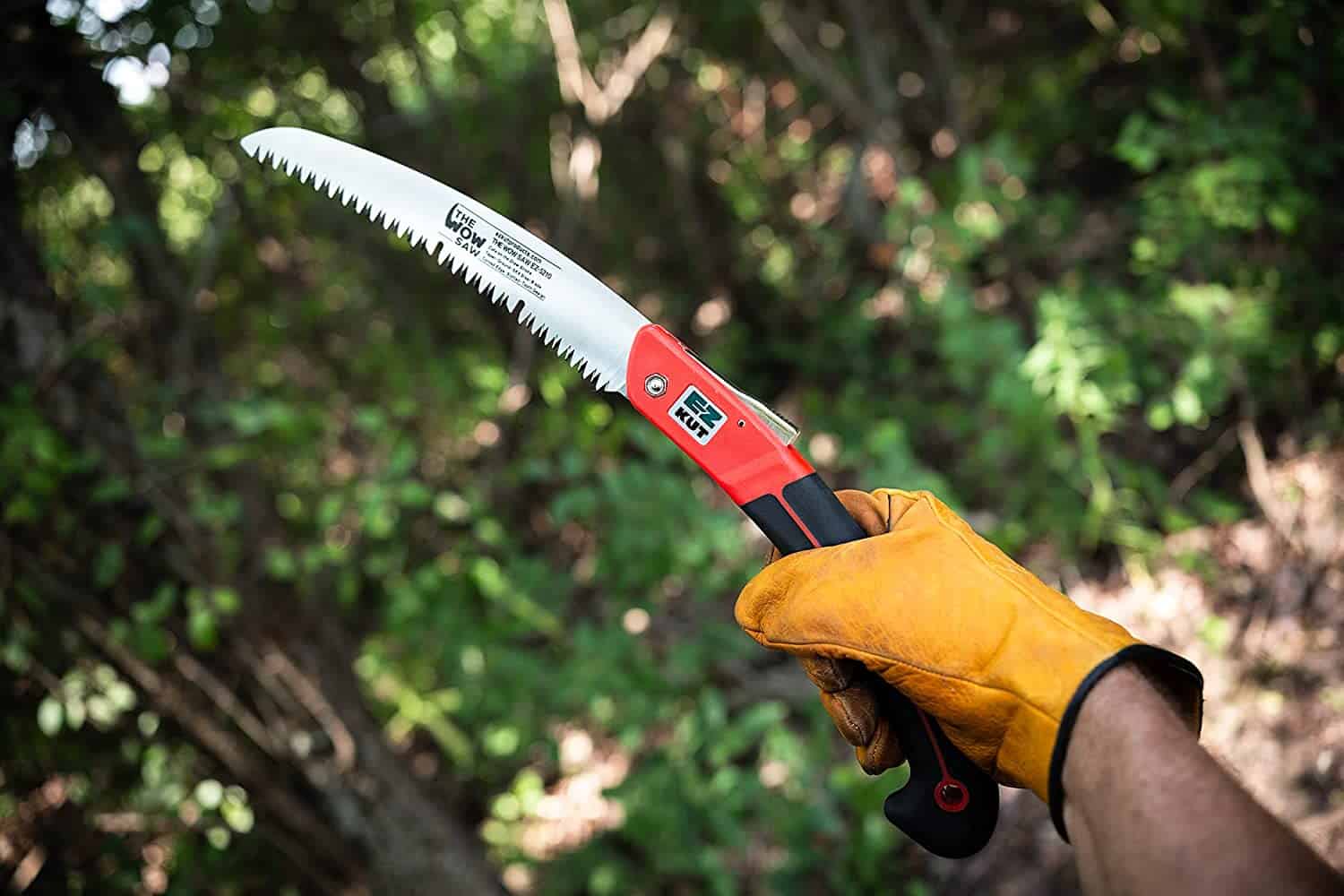 Best handheld, curved pruning saw for the outdoors person- EZ KUT Wow 10″ Professional Grade Folding Saw in the garden