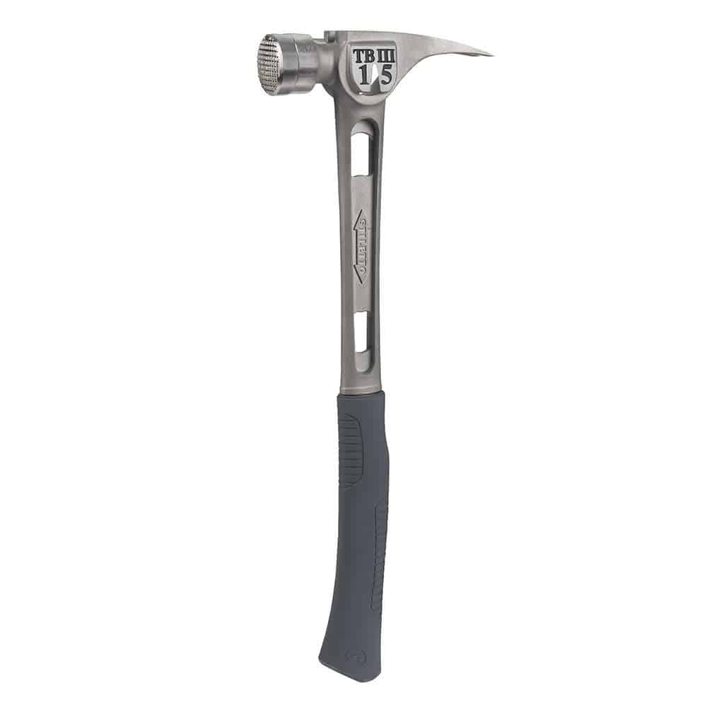 Best titanium hammer for demolition: Stiletto TB15MC TiBone 15-Ounce