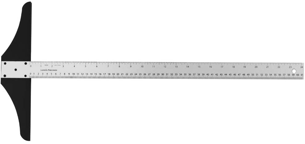 Best T-square for precision work- Ludwig Precision 24” Standard